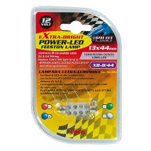 ΛΑΜΠΑΚΙ ΠΛΑΦΟΝΙΕΡΑΣ 8 LED 13x44mm ΜΠΛΕ Auto Moto Tyres 