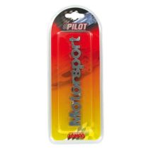 ΑΥΤΟΚΟΛΛΗΤΟ ΤΡΙΣΔΙΑΣΤΑΤΟ ΣΗΜΑ ΧΡΩΜΙΟΥ MOTORSPORT ΑΔΙΑΒΡΟΧΟ LAMPA Auto Moto Tyres 