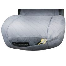 ΣΕΤ ΚΑΛΥΜΜΑΤΑ ΚΑΘΙΣΜΑΤΟΣ ΦΟΡΤΗΓΟΥ+ΚΟΥΡΤΙΝΕΣ 11ΤΕΜ. MELISSA ΓΚΡΙ Auto Moto Tyres 