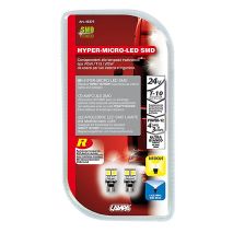 T10 W5W 24V 50lm HYPER-LED12 ΛΕΥΚΟ ΔΙΑΘΛΑΣΗΣ 4SMDx3chips (ΔΙΠΛΟΕΣΤΙΑΚΟ- CAN-BUS)BLISTER 2ΤΕΜ. Auto Moto Tyres 