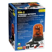 Φάρος RH-2 12V/24V Μαγνητικός με φις αναπτήρα Πορτοκαλί 130x195mm Auto Moto Tyres 