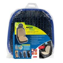 Πλατοκάθισμα Natur-Fresh με ξύλινες Μπλε χάντρες και ύφασμα και μεταλικό πλαίσιο 1 τεμ. Auto Moto Tyres 