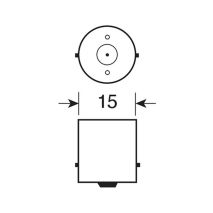 P21W 12-28V BA15s MEGA-LED48 6.500K 370lm ΔΙΑΘΛΑΣΗΣ (ΜΟΝΟΠΟΛΙΚΟ) BLISTER 1 ΤΕΜ. Auto Moto Tyres 