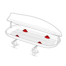 Σύστημα τοποθέτησης Quick-Fit Kit 530/630 για μπαγκαζιέρες οροφής BOX (4 τεμ.) Auto Moto Tyres 