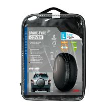 ΚΑΛΥΜΜΑ ΕΞΩΤΕΡΙΚΗΣ ΡΕΖΕΡΒΑΣ ΓΙΑ JEEP (PVC - ΑΔΙΑΒΡΟΧΟ - ΜΑΥΡΟ) - 76x28x239cm (L) Auto Moto Tyres 