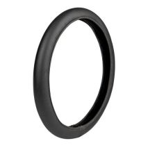 ΚΑΛΥΜΜΑ ΤΙΜΟΝΙΟΥ ΦΟΡΤΗΓΟΥ 42/44cm (S) SKIN-COVER ΜΑΥΡΟ ΜΕ ΜΠΕΖ ΡΑΦΗ ΕΛΑΣΤΙΚΟ 2mm ΠΑΧΟΣ Auto Moto Tyres 