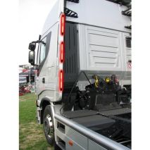 ΦΩΣ ΘΕΣΕΩΣ 12/24V 13LED NEON EFFECT 17cm ΚΟΚΚΙΝΟ ΑΔΙΑΒΡΟΧΟ Auto Moto Tyres 