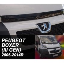ΑΝΕΜΟΘΡΑΥΣΤΗΣ ΚΑΠΩ ΑΥΤΟΚΙΝΗΤΟΥ ΓΙΑ FIAT DUCATO III / CITROEN JUMPER II / PEUGEOT BOXER II 2006-2014 ΑΠΟ ΕΥΚΑΜΠΤΟ ΦΙΜΕ ΠΛΑΣΤΙΚΟ HEKO - 1 ΤΕΜ. Auto Moto Tyres 
