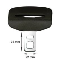 ΑΠΕΝΕΡΓΟΠΟΙΗΤΗΣ ΖΩΝΗΣ ΠΛΑΣΤΙΚΟ ΚΑΙ ΝΙΚΕΛ 36x22mm (ΠΑΧΟΣ 0,2 mm) LAMPA - 1 ΤΕΜ. Auto Moto Tyres 