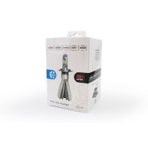 HB3 9005 RS+ SLIM SERIES 12-36V 50W 6000K 3500lm +200% LUXEON ZES LED CAN-BUS (ΨΥΚΤΡΑ ΛΕΠΙΔΕΣ ΦΤΕΡΟΥ) AMiO - 2 ΤΕΜ. Auto Moto Tyres 