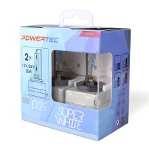 D3S 12V 34W P32d-5 5.000K POWERTEC SUPER WHITE 2ΤΕΜ. M-TECH Auto Moto Tyres 
