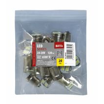 R5W BA15s 24/28V 120LM 12SMD LED x 1 CHIPS HYPER LED ΛΕΥΚΑ 20TEM. Auto Moto Tyres 