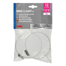 ΚΟΛΙΕΔΕΣ ΣΦΙΓΚΤΗΡΕΣ ΥΨΟΥΣ 12mm & ΔΙΑΜΕΤΡΟΥ 78>101mm ΑΠΟ ΑΝΟΞΕΙΔΩΤΟ ΑΤΣΑΛΙ 2 ΤΕΜ. Auto Moto Tyres 