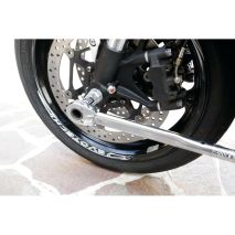 ΚΛΕΙΔΙ ΑΞΟΝΑ MOTO ΓΙΑ ΑΦΑΙΡΕΣΗ ΜΠΡΟΣΤΙΝΟΥ ΤΡΟΧΟΥ 4 ΜΕΓΕΘΗ (17/19/22/24mm) ΧΑΛΥΒΑΣ (CNC) 1TEM Auto Moto Tyres 