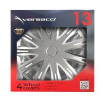 ΤΑΣΙΑ 13" HUBCAP SPARK ΑΣΗΜΙ - ΣΕΤ 4ΤΕΜ ΣΕ ΚΟΥΤΙ ΑΜΙΟ Auto Moto Tyres 