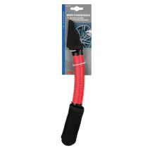 ΒΟΥΡΤΣΑ ΚΑΘΑΡΙΣΜΟΥ ΓΙΑ ΑΚΤΙΝΕΣ ΖΑΝΤΩΝ 2 in 1 ΜΕ ΠΛΑΣΤΙΚΗ ΛΑΒΗ  32.5cm​ LAMPA - 1 ΤΕΜ Auto Moto Tyres 