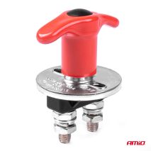 ΚΕΝΤΡΙΚΟΣ ΔΙΑΚΟΠΤΗΣ ΜΠΑΤΑΡΙΑΣ ΓΕΝΙΚΟΥ ΡΕΥΑΜΤΟΣ 12/24V 200A (KILLER SWITCH) ΑΜΙΟ - 1 ΤΕΜ. Auto Moto Tyres 