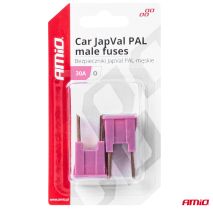 ΑΣΦΑΛΕΙΕΣ JapVal PAL O ΑΡΣΕΝΙΚΕΣ 30A ΣΕ ΡΟΖ ΧΡΩΜΑ AMIO - 2 Τεμ. Auto Moto Tyres 