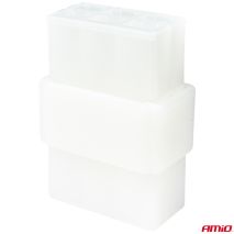 ΦΙΣΑ ΣΥΝΔΕΣΗΣ ΚΑΛΩΔΙΩΝ 6 ΥΠΟΔΟΧΩΝ ΜΕ ΠΛΑΣΤΙΚΟ ΚΟΥΜΠΩΜΑ AMIO - 1 σετ. Auto Moto Tyres 