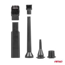 ΗΛΕΚΤΡΙΚΟ ΣΚΟΥΠΑΚΙ ΧΕΙΡΟΣ ΑΣΥΡΜΑΤΟ 40W ΜΕ 6 ΕΞΑΡΤΗΜΑΤΑ ΚΑΘΑΡΙΣΜΟΥ ΚΑΙ ΚΑΛΩΔΙΟ USB-C 7.4V 20min AMIO - 1 Τεμ. Auto Moto Tyres 