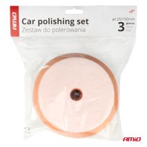 ΣΦΟΥΓΓΑΡΙA ΤΡΙΒΕΙΟΥ ΓΥΑΛΙΣΜΑΤΟΣ 125/150mm ΓΙΑ ΔΡΑΠΑΝΟ AMIO - 3 Τεμ. Auto Moto Tyres 