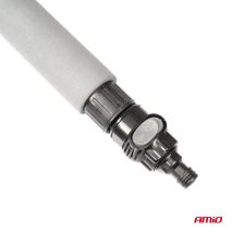 ΒΟΥΡΤΣΑ ΠΛΥΣΙΜΑΤΟΣ ΜΕ ΤΗΛΕΣΚΟΠΙΚΟ ΚΟΝΤΑΡΙ 171-300cm & ΑΝΤΑΠΤΟΡΑ ΓΙΑ ΠΑΡΟΧΗ ΝΕΡΟΥ​ ΑMiO - 1 TEM. Auto Moto Tyres 