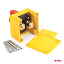 ΔΙΑΚΟΠΤΗΣ POWER-OFF ΜΠΑΤΑΡΙΑΣ ΣΕ ΒΑΣΗ 12-48V 300A  ΜΑΥΡΟ/ΧΡΥΣΟ AMIO - 1 Τεμ. Auto Moto Tyres 