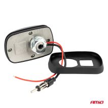 ΚΕΡΑΙΑ ΟΡΟΦΗΣ ΚΑΡΧΑΡΙΑΣ ΦΙΣΑ DIN ΜΑΥΡΗ ΑΜΙΟ - 1 ΤΕΜ. Auto Moto Tyres 