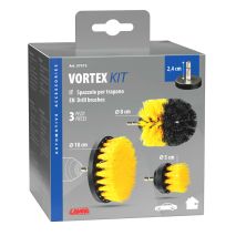 ΒΟΥΡΤΣΕΣ ΠΛΥΣΙΜΑΤΟΣ VORTEX 10/8/5cm ΓΙΑ ΔΡΑΠΑΝΟ ΣΕΤ LAMPA - 3 ΤΕΜ. Auto Moto Tyres 