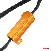 ΑΝΤΙΣΤΑΣΗ ΓΙΑ ΛΑΜΠΕΣ LED H7 12V 50W 6Ω (ΑΝΤΙΣΤΑΣΗ-ΨΕΥΤΗΣ-CANCELLER) AMIO - 1 τεμ. Auto Moto Tyres 