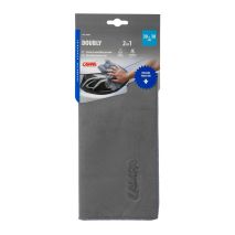 ΠΑΝΑΚΙ ΚΑΘΑΡΙΣΜΟΥ/ΣΤΕΓΝΩΜΑΤΟΣ DOUBLY 2in1 ΑΠΟ ΜΙΚΡΟΙΝΕΣ (MICROFIBRE) S 30x30cm LAMPA - 1 ΤΕΜ. Auto Moto Tyres 