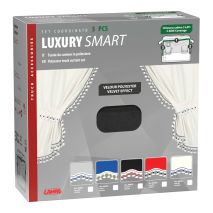 ΚΟΥΡΤΙΝΕΣ ΝΤΑΛΙΚΑΣ LUXURY SMART ΜΑΥΡΟ/ΚΟΚΚΙΝΟ ΣΕΤ LAMPA - 5 ΤΕΜ. Auto Moto Tyres 