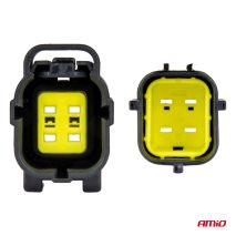 ΦΙΣΑ ΣΥΝΔΕΣΗΣ ΜΕ ΥΠΟΔΟΧΗ 4 PIN Φ2,2mm ΑΔΙΑΒΡΟΧΗ AMIO - 1 τεμ. Auto Moto Tyres 