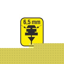 ΛΑΣΤΙΧΑ ΥΑΛΟΚΑΘΑΡΙΣΤΗΡΩΝ 61cmX6,5mm BLADE-X ΜΕ ΕΠΙΚΑΛΥΨΗ PTFE ΧΩΡΙΣ ΛΑΜΑΚΙΑ ΧΥΜΑ Auto Moto Tyres 