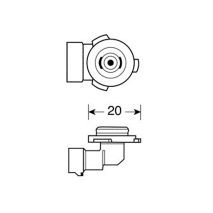 H10 BLUE-XENON 12V/42W 4.500Κ Auto Moto Tyres 