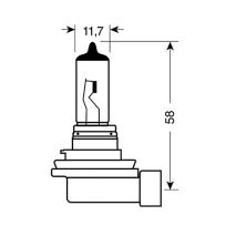 H11 BLUE-XENON 12V/55W 4.500K Auto Moto Tyres 