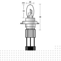 H4 12V 90/100W 5500K - ULTRA WHITE Auto Moto Tyres 