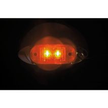 ΦΩΣ ΦΟΡΤΗΓΟΥ 2LED ΠΟΡΤΟΚΑΛΙ 24V 100mm Auto Moto Tyres 