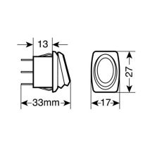 ΑΔΙΑΒΡΟΧΟΣ ΔΙΑΚΟΠΤΗΣ ΟΒΑΛ ΜΠΛΕ Auto Moto Tyres 