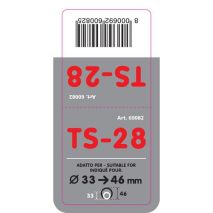 ΑΚΡΟ ΕΞΑΤΜΙΣΗΣ TS-28 Φ 33-46 - ΣΤΡΟΓΓΥΛΟ ΛΟΞΟ Auto Moto Tyres 