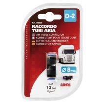 ΣΥΝΔΕΣΜΟΣ ΑΕΡΑ D-2 ΔΙΠΛΟΣ 8mm 13bar kg/cm Auto Moto Tyres 