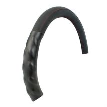 ΚΑΛΥΜΜΑ ΤΙΜΟΝΙΟΥ DEDON ΜΑΥΡΟ ΧΡΩΜΑ ΜΕ ΚΟΚΚΙΝΗ ΡΑΦΗ ΚΑΙ ΜΕ ΕΡΓΟΝΟΜΙΚΗ ΛΑΒΗ ΣΤΟ ΠΛΑΙ ΑΟΣΜΟ ΟΙΚΟΛΟΓΙΚΟ/ ΜΗ ΤΟΞΙΚΟ/ ΑΝΑΚΥΚΛΩΣΙΜΟ ΥΛΙΚΟ Auto Moto Tyres 