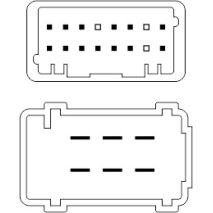 Διακόπτης τύπου RENAULT FLUENCE / MEGANE III 19 επαφών Auto Moto Tyres 