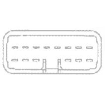 Διακόπτης για MITSUBISHI LANCER 04-06 /GALANT 04-09 πολλαπλός με 14 επαφές Auto Moto Tyres 