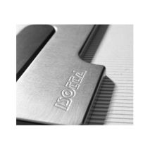 Τεμπέλης Ποδιού Αλουμινίου Isotta με μαύρο λαστιχένιο πλαίσιο Auto Moto Tyres 