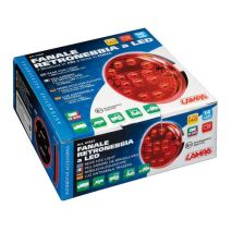 ΦΩΣ ΦΟΡΤΗΓΟΥ ΠΙΣΩ 12/24V 14LED ΚΟΚΚΙΝΟ ΣΤΡΟΓΓΥΛΟ 140mm 1ΤΕΜ. Auto Moto Tyres 