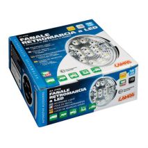 ΦΩΣ ΦΟΡΤΗΓΟΥ ΠΙΣΩ 12/24V 14LED ΔΙΑΦΑΝΟ ΣΤΡΟΓΓΥΛΟ 140mm 1ΤΕΜ. Auto Moto Tyres 