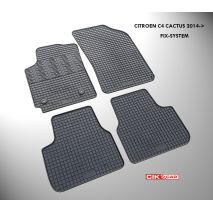 ΜΑΡΚΕ ΠΑΤΑΚΙΑ ΣΕ ΣΚΑΦΗ ΛΑΣΤΙΧΟ ΓΙΑ CITROEN C4 CACTUS 2014-10/2020 ΣΕ ΜΑΥΡΟ ΧΡΩΜΑ ΜΕ ΚΟΥΜΠΩΜΑΤΑ CIK - 4 ΤΕΜ. Auto Moto Tyres 