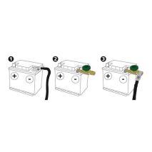 ΠΟΛΟΣ ΜΠΑΤΑΡΙΑΣ ΑΣΦΑΛΕΙΑΣ ΚΑΙΤΑΧΕΙΑΣ ΑΠΕΛΕΥΘΕΡΩΣΗΣ 1ΤΕΜ. (ΑΚΡΟΔΕΚΤΕΣ) 12/24V 175A Auto Moto Tyres 