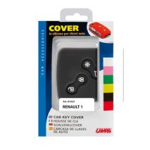 TYPE-1 ΚΑΛΥΜΜΑ ΚΛΕΙΔΙΩΝ ΣΙΛΙΚΟΝΗΣ ΓΙΑ RENAULT ΜΑΥΡΟ ΧΡΩΜΑ 1ΤΕΜ. Auto Moto Tyres 